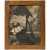 Andachtsbild. Hl. Franz Xaver von Goa. Tempera/Holz. Besch. 39,5 x 31,5 cm.