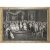 Lithographie. Staatsversammlung unter Napoleons. 51 x 73 cm.