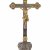 Standkreuz. Metall, Deutsch, 19. Jh. H. 58 cm.