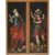 Zwei Altartafeln von einem  Flügelaltar. Hl. Michael und hl. Bartholomäus. Tirol, 19. Jh. Öl/Holz. 99 x 36 cm bzw. 98,5 x 33,5 cm. Rest. Unsign.