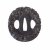 Tsuba. Eisen. Wellendekor.Omori Teruhide (1730-1798), zugeschrieben. ø 7,5 cm. Sign.
