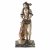 Christus an der Geißelsäule. Holz, übergangene Farbfassung. H. 18 cm. Besch.