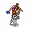 Tanzender Harlekin mit Krug. Meissen, nach Kaendler. Porzellan, farbig staffiert, H. 15,5 cm.