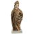 Hl. Bischof. Süddeutsch, 15./16. Jh. Holz, Reste von Farbfassung, rücks. gehöhlt. Hand und Finger fehlen. H. 80 cm.