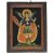 Hinterglasbild. Raimundsreut. Hl. Michael. Tempera/Glas. 22 x 16 cm.