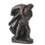Barlach, Ernst. Bauer, sich einen Mantel anziehend. Bronze, H. 25 cm. Posthumer, nicht vom Künstlernachlass autorisierter Nachguss.
