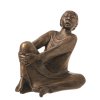 Barlach, Ernst. Singender Mann. Bronze, H. 33 cm. Posthumer, nicht vom Künstlernachlass autorisierter Nachguss.