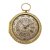 Herrentaschenuhr mit Übergehäuse (später, 18. Jh.). Gold. N. Hodges, London. 1 Zeiger erg. Mit Schlüssel.