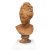 Dianakopf. Terrakotta. Leicht best. H. 71 cm.