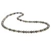 Perlencollier. Mehrfarbige Tahitiperlen. Teilbar in Collier und Armband.