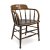 Captains Chair. England. Rüster. Alterungsspuren, Sitzfläche erg. H. 75 cm.