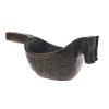 Schöpfgefäß. Holz, geschnitzt. H. 14 cm.