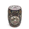 China, 20. Jh. Gartenhocker. Porzellan. H. 45,5 cm.