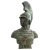 Büste der Pallas Athene. Bronze, Vollguss. Büste der Athena, inspiriert von altgriechischen Vorbildern. Auf Acrylsockel montiert. Sockel H. 3 cm. Büste H. ca. 57,5 cm. Alterungsspuren.