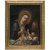 Süddeutsch, 18. Jh. Maria und Josef mit dem Jesuskind. Öl/Lw./Hartfaser. 50 x 38,5 cm. Rest., unsign.