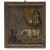 Votivtafel. Bayern, 19. Jh. Muttergottes mit Kind auf dem Schoß, darunter ein kniender Votant und ein Stier. 23,5 x 21 cm. Dat. 1819.