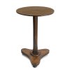 Kleiner runder Tisch. Deutsch, 19. Jh. H. 75 cm, ø 51,3 cm.