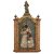 Tabernakel). Süddeutsch, 18. Jh. Holz, übergangene Farbfassung.  Türen Madonna von Altötting. 100 x 69 x 32 cm. Rest., rep.