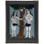 Hinterglasbild Adam und Eva am Baum der Erkenntnis. Tempera auf Glas. Buchers / Sandl. Ca. 28,4 x 20,9 cm.
