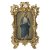 Maria Immaculata. 19. Jh. Öl/Lw./Karton. Alterungsspuren. 35 x 21 cm.