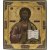 Ikone. Christus Pantokrator. Zentralrussland. Rest. 35 x 30 cm.