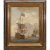 Unbekannt, 19. Jh., Drei Segelschiffe auf hoher See. Öl/Lwd. (doubliert). 35 x 27,5 cm.