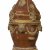 Dörrofen. Keramik, farbig glasiert. Italien, 17./18. Jh. H. 87 cm.