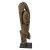 Kultfigur-Fragment. Westafrika. Holz. H. 24 cm. Verwitterungsspuren.