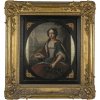 Italien, 18. Jh. Hl. Katharina. Öl/Lw. 37 x 27 cm. Rest., doubl. Unsign.