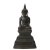Myanmar (Birma), 19. Jh. Buddha, Bronze. Auf Sockel sitzend. H. 21,5 cm. Berieben.