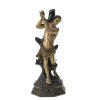 Hl. Sebastian. Bayern, 19. Jh. Holz, übergangene Fassung. H.37,5 cm. Rest., Finger fehlen.