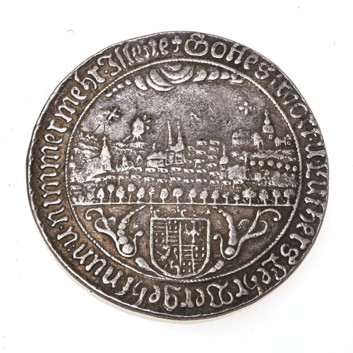 Münze. Eisleben, Stadt. 3/4 Reichstaler, ca. 21 g.