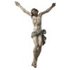 Corpus Christi. Bayern, 18. Jh. Übergangene Farbfassung. Rest. H. 77 cm. Ein Fingerglied fehlt.