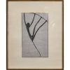 Theuerjahr, Heinz. Affe. Holzschnitt, Original Handabzug. Ca. 41 x 25  cm. Sign.