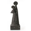 Oblak, Slavko. Moderne Darstellung der Mutter Gottes. Bronze. H. ca. 20 cm. Monogr.