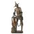 Christus an der Geißelsäule. Süddt., 19. Jh. Holz, übergangene Farbfassung. H. ca. 73 cm. Besch., rep.