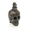 Pomander. Deutsch, 18./19. Jh. Totenkopf, klappbar. H. 2,7 cm.