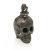 Pomander. Deutsch, 18./19. Jh. Totenkopf, klappbar. H. 2,7 cm.
