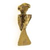 Kolumbien. Anhänger als fliegender Vogel gearbeitet. Gold-Kupferlegierung, gen. Tumbaga. L. 2,7 cm, B. 1,6 cm.