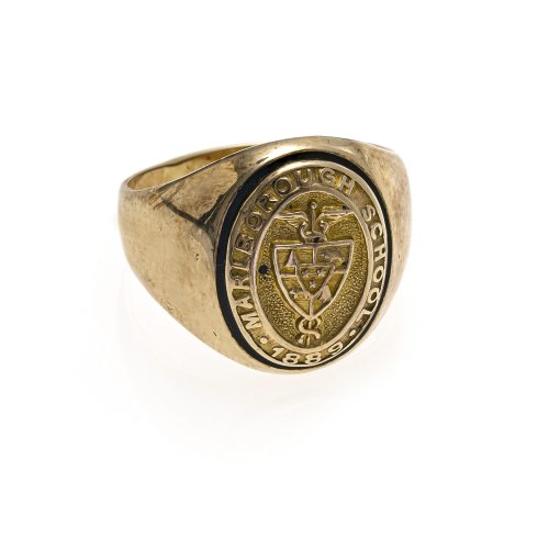 College Ring mit Wappen: 