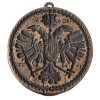 Holzmodel mit Doppeladler, dat. 1737.