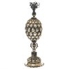 Ananaspokal. Silber. 19. Jh. Leicht best. H. 32 cm.
