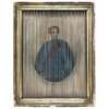 Vexierbild. Ludwig II. Kol. Druck. 44,5 x 33 cm.