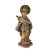 Schmerzensmutter. Ton, farbig bemalt. H. 14 cm. Farbe berieben.