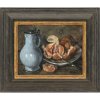 Hauser, Bernhard. Stillleben mit Krug. Öl/Lw. 27 x 35,5 cm. Monogr.