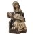 Pietà. Salzburg, 15. Jh. Holz, übergangene Farbfassung. Besch. H. 40 cm.