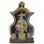 Marterl (Bildstock). Steinguss, farbig bemalt. Pietà. Verwitterungsspuren. H. 35 cm.