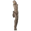 Corpus Christi. Holz, Reste von Farbfassung, ohne Arme. H. 83 cm.
