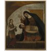 Südtirol, 17./18. Jh. Pietà (Ausschnitt). Öl/Lw. 76 x 62 cm. Besch., rest. Unsign.