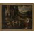 Italien, 17. Jh. Heilige Familie, Darstellung vor Landschaft mit Josef als Zimmermann und Engeln. Öl/Lw. 84 x 104 cm. Rest., doubl. Unsign.
